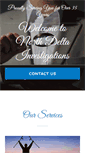 Mobile Screenshot of northdeltainvestigations.com